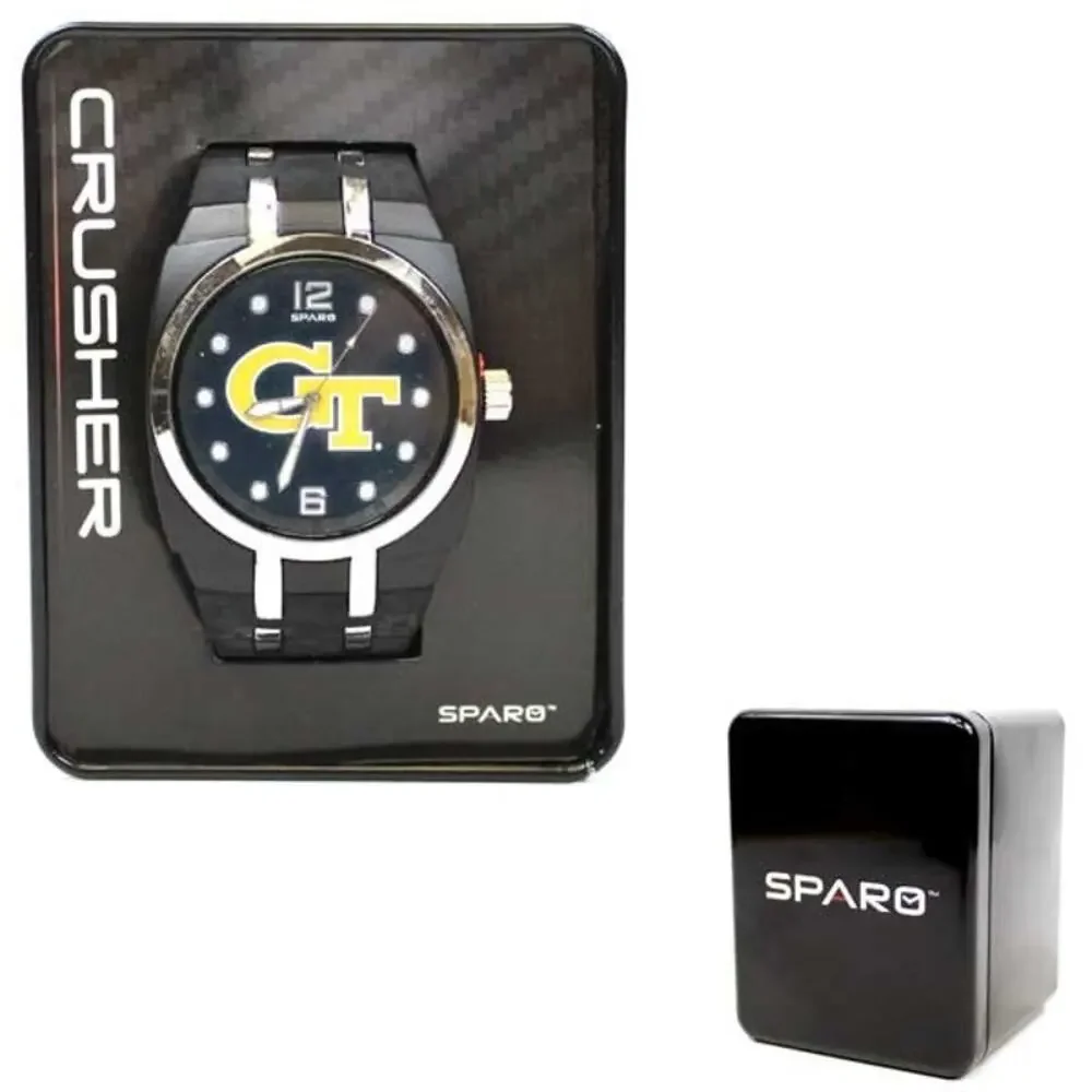 Georgia Tech Sparo Watch Jewelry Crusher Rico Wrist Band NCAA New Yellow Jackets